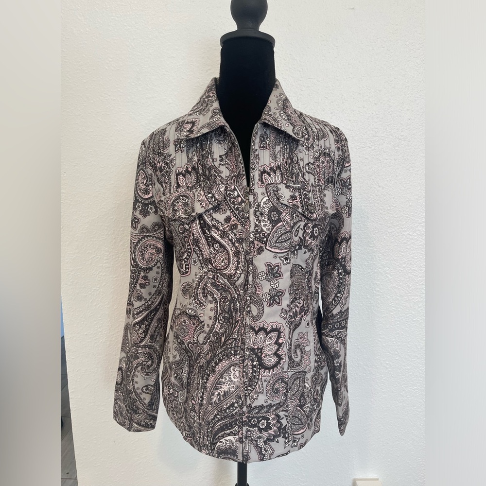 Paisley Print Jacket